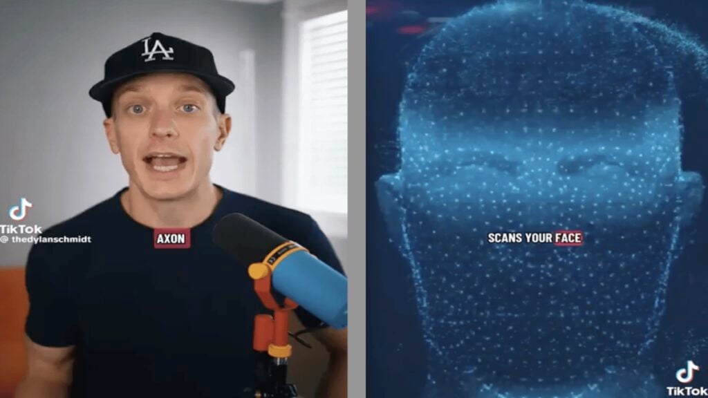 Arizona Company Pushing “Dangerous” Technology That Scans Your Face for Police Body Cameras, Uses Unreliable AI, ‘Gotten a Parking Ticket Before? Safety Flag!’ Arizona Company Pushing “Dangerous” Technology That Scans Your Face for Police Body Cameras, Uses Unreliable AI