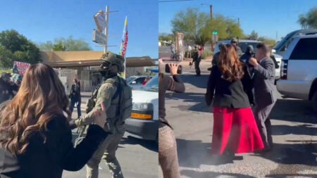 Democratic Lawmaker Claims She Was Pepper Sprayed in Arizona ICE Operation: ‘ICE: Making Life Worse for Everyone’ Democratic Lawmaker Claims She Was Pepper Sprayed in Arizona ICE Operation: ‘ICE: Making Life Worse for Everyone’