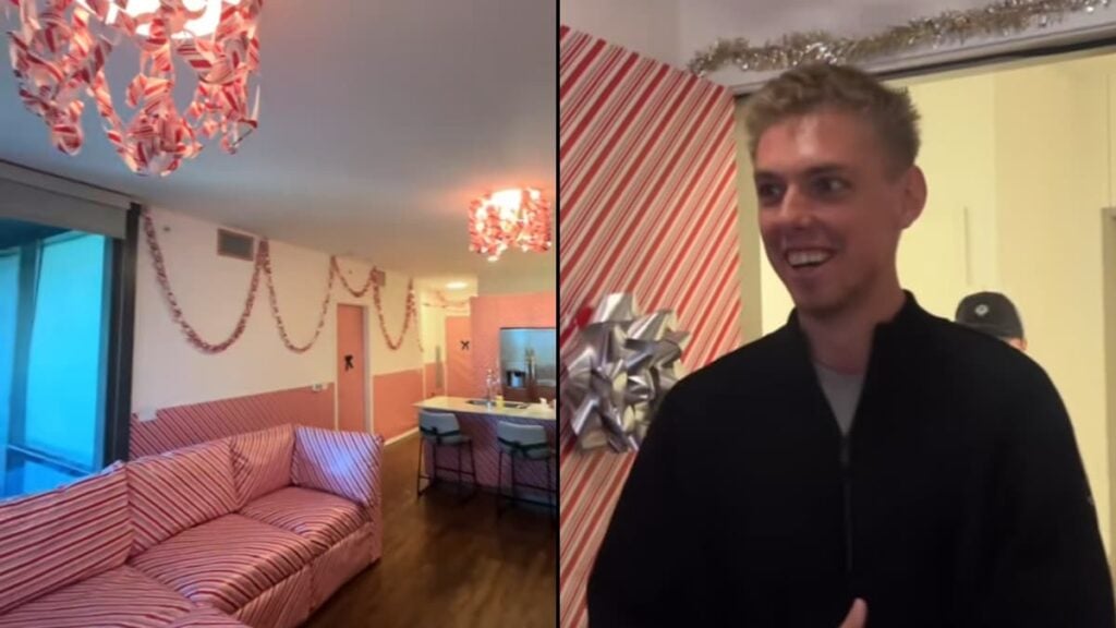 Arizona Woman Pranks Neighbor by Covering His Apartment in Christmas Wrapping Paper: ‘I Can’t Even Wrap a Small Gift This Nice’ Arizona Woman Pranks Neighbor With Apartment Covered In Wrapping Paper