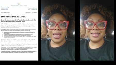 ‘An Abuse of Power’: Ameris Bank Employee Accused of Wrongfully Flagging and Freezing Atlanta Businesswoman’s Account Without Cause Atlanta Ameris Bank Employee Racial Profiling