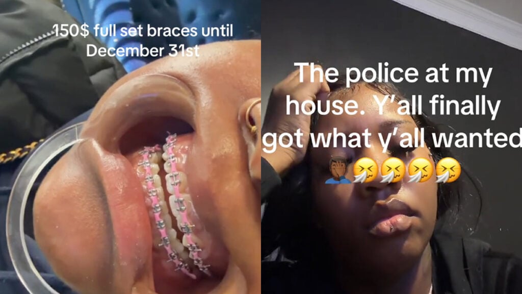 Atlanta TikToker Brags About Installing $150 Braces Until Police Allegedly Show Up at Her Door: ‘These People Are Insane’
