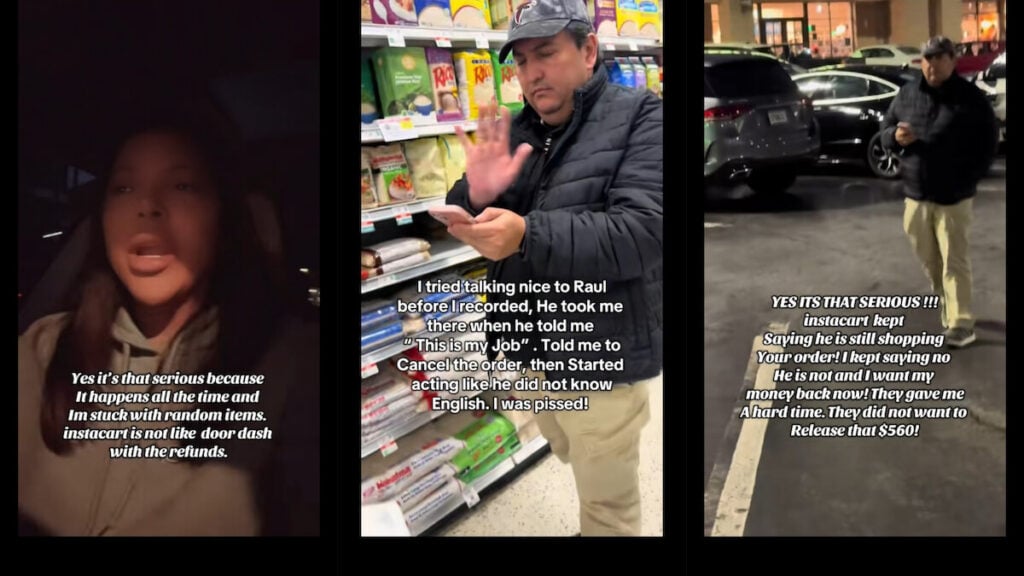 Atlanta Woman Furious After Instacart Shopper Ignores Instructions, Picks Wrong Items: ‘Male Shoppers Are the Worst’ Atlanta Woman Instacart Shopper Confrontation