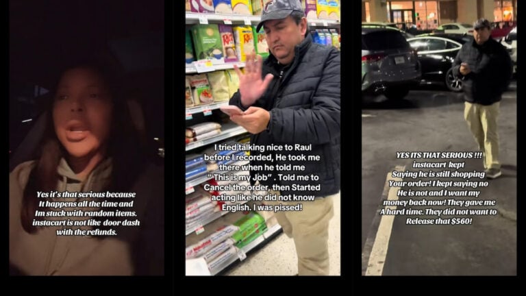 Atlanta Woman Furious After Instacart Shopper Ignores Instructions, Picks Wrong Items: ‘Male Shoppers Are the Worst’ Atlanta Woman Instacart Shopper Confrontation