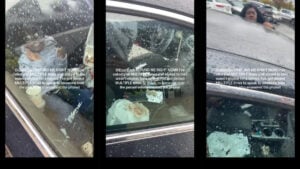 Baton Rouge DoorDash Driver and Child Eat Order