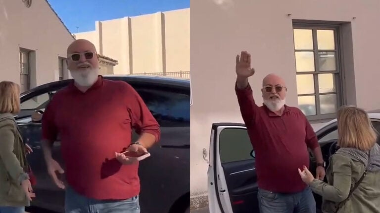 Video Shows Burbank Man Delivering Antisemitic Tirade and Praising Hitler: ‘What a Pathetic Man’ Video Shows Burbank Man Delivering Antisemitic Tirade and Praising Hitler: 'What a Pathetic Man'