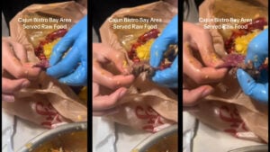 Cajun Bistro San Jose Raw Beef Complaint