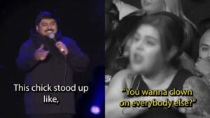 California Comedy Show Erupts As Heckler Is Kicked Out and Her Partner Gets Arrested While Norteno Music Keeps Playing: ‘Now This Is Entertainment!’