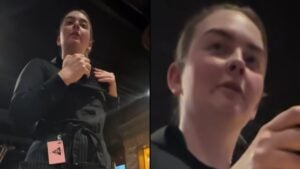 California Woman Makes Mouth Fart Noises In Front Of Waitress