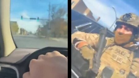 Illinois ICE Agents Smash Driver’s Phone for Recording Street Activity: ‘Send Them to Alligator Alcatraz, They Seem To Love It So Much’ Chicago ICE cell phone