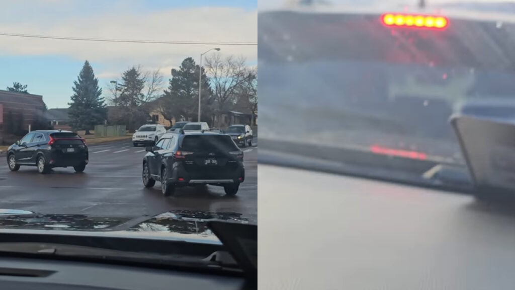 Colorado Road Rage Turns Dangerous When Subaru Suddenly Slams Brakes: 'A True Menace'