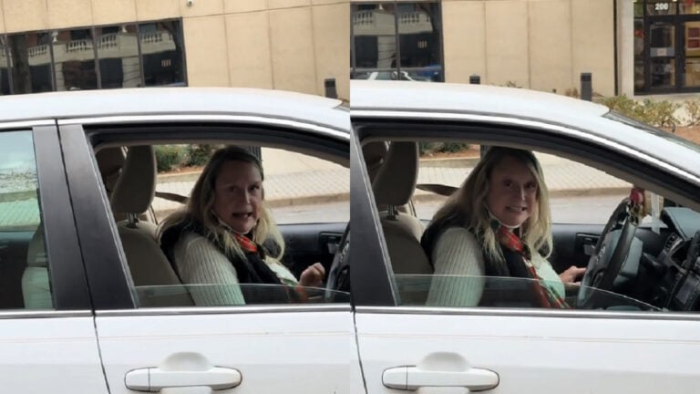 Crazy Tennessee Karen Crashes Out Over a Woman Using Blinkers in Traffic
