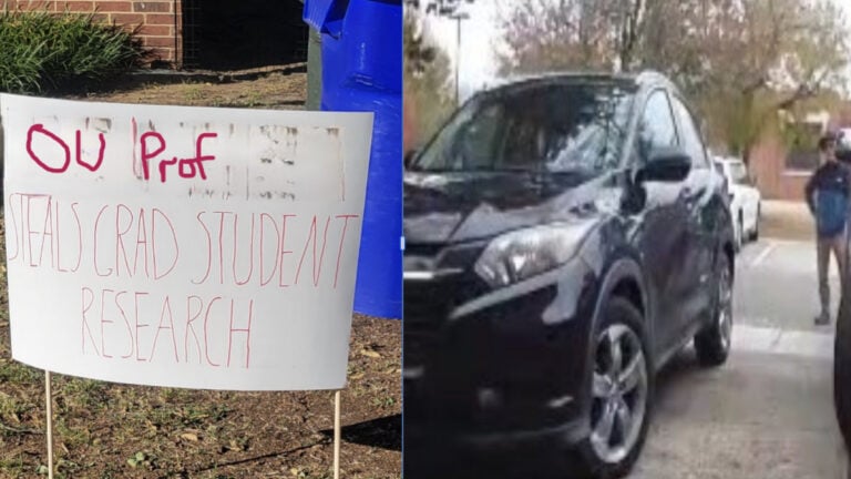 Creepy University of Oklahoma Professor Stalks Student Around City After Stealing Their Research