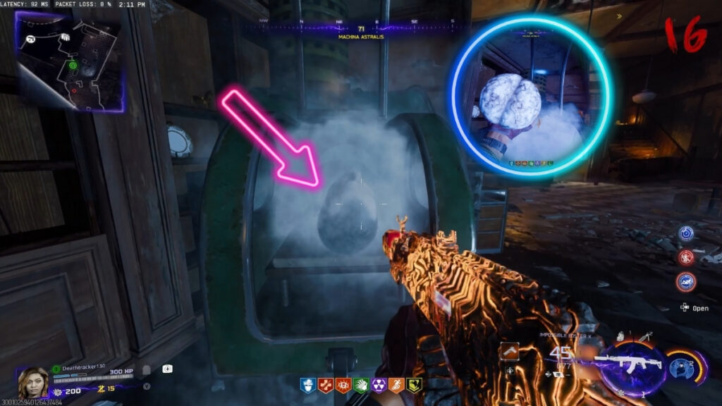 Dr Thurston's body and brain