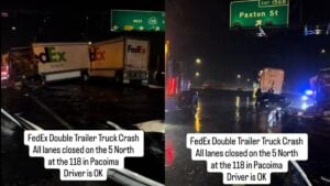 Christmas FedEx Crash in California