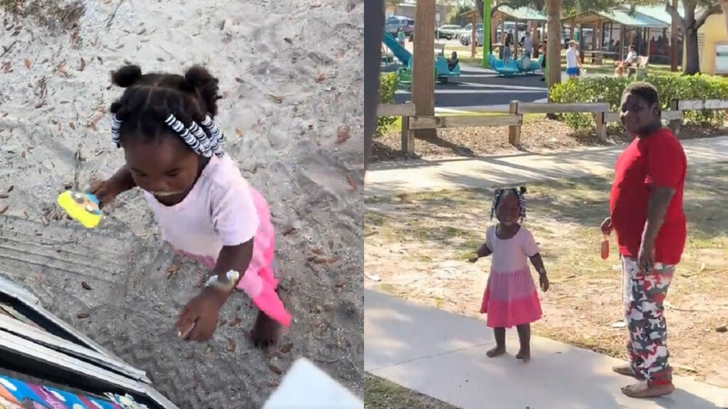 Florida Woman Hands Out Free Ice Cream, Restores Everyone’s Faith in Humanity, ‘Barefoot eating ice cream, peak childhood’ Florida Woman Hands Out Free Ice Cream to the Sweetest Kids and I Can't Stop Crying
