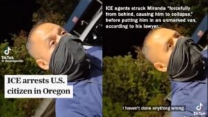 ICE agents threaten California man