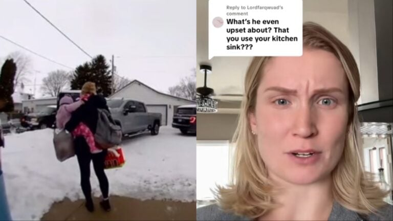 Illinois mother yells at rude neighbor