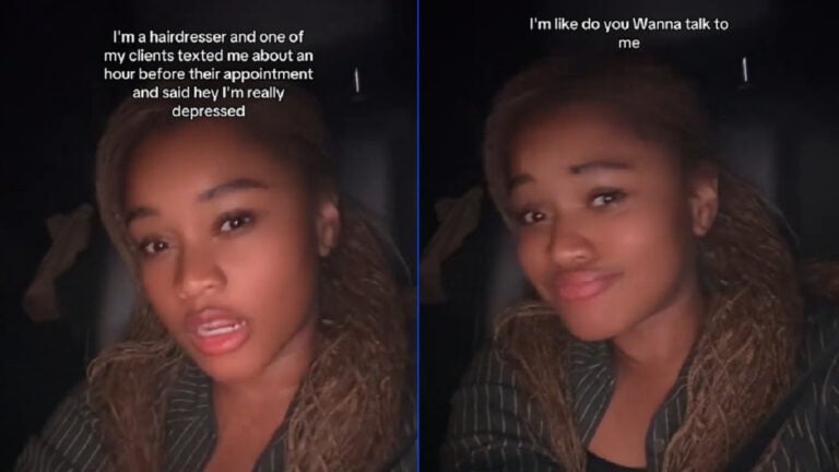 New York Hairdresser Lets Depressed Client Mellow in Her Chair Rather Than Miss Her Appointment, ‘And that’s how you curate long term relationships with clients’ Instead of Missing Her Appointment, New York Hairdresser Lets Depressed Client Mellow Out in Her Chair