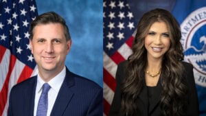 Kristi Noem Looks as Frozen as a Snowman When Fact-Checked on Deporting Veterans During a Hearing in Washington, DC