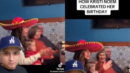 Internet Reacts to Kristi Noem Celebrating Birthday in Sombrero at Mexican Restaurant in Washington DC: ‘This Is What Trashy Human Beings Do’ Internet Reacts to Kristi Noem Celebrating Birthday in Sombrero at Mexican Restaurant in Washington DC: ‘This Is What Trashy Human Beings Do’
