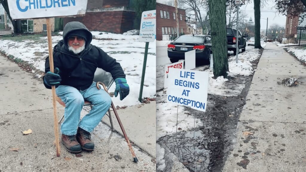 Michigan Woman Drags Hateful Abortion Protestor Outside Planned Parenthood Clinic in the Most Glorious Way