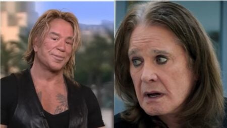 Mickey Rourke- Ozzy Osbourne
