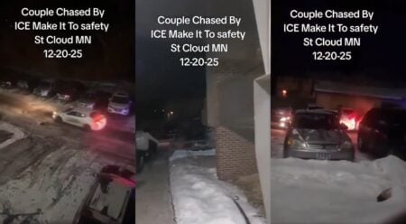 Minnesota ICE agents steal car