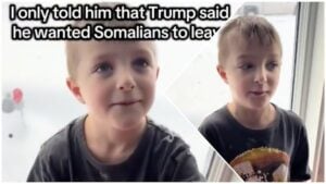 Minnesota kid promises to portent his Somali friend from Trump, viral video