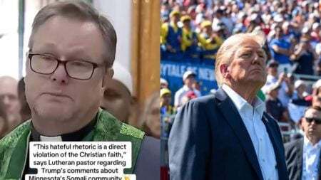 Minnesota Lutheran Pastor Stands Up To Donald Trump Because ‘No Human Is Garbage, Mr. President’: ‘Shame On You For Saying So!’