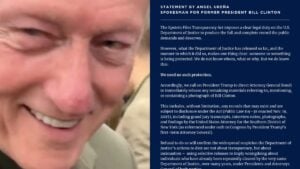 Clinton calls for release of the Epstein Files