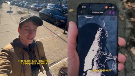 New York Man Spends 10 Years Walking Every Walkable Space in Manhattan: ‘That’s Cool’ New York Man Spends 10 Years Walking Every Walkable Space in Manhattan: ‘That’s Cool’