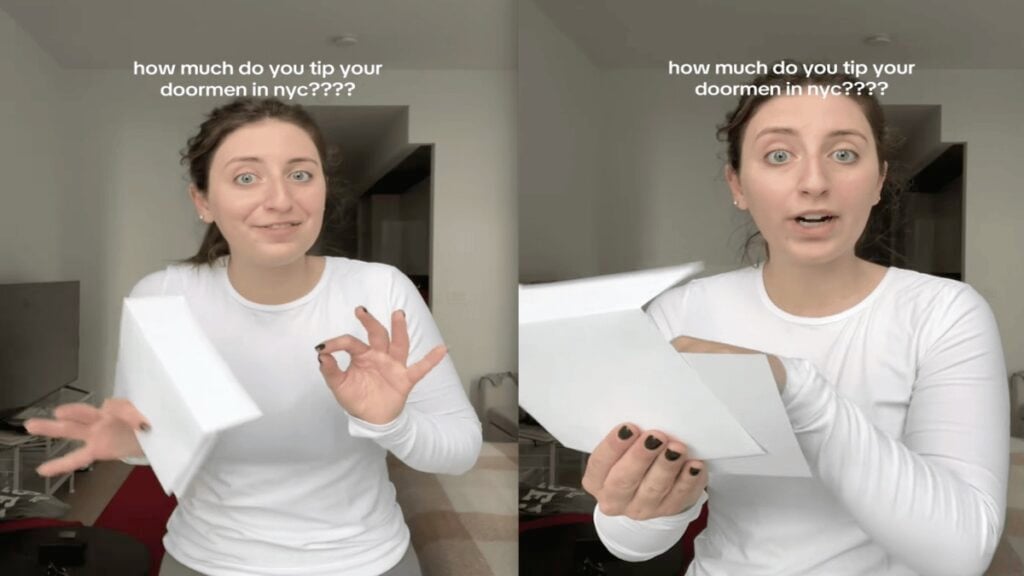 Rich TikToker Flexes First World Problems While Stressing Over New York Doorman Gifts: ‘Most People Give More’ New York TikToker Makes Most of Us Feel Poor as She Freaks Out, Wondering How She’ll Gift All the Doormen at Her Apartment Complex
