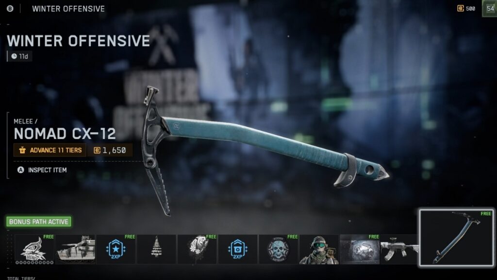 Nomad CX-12 Melee Weapon