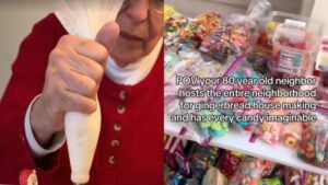 Pennsylvania Grandma Hosts Biggest Gingerbread House-Making Event