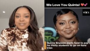 Pennsylvania Native Quinta Brunson Gives Back to Deserving Children in Philadelphia Schools So They Have a Chance to Learn and Explore