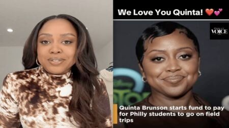 Pennsylvania Native Quinta Brunson Gives Back to Deserving Children in Philadelphia Schools So They Have a Chance to Learn and Explore