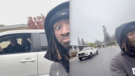 California Boomer Harasses Black Worker for ‘Looking Suspicious’: ‘You’re Making Everyone Paranoid’ Racist California Boomer Profiles and Harasses Black Man Just Because He Thinks He Looks Suspicious, He’s Literally Just Trying to Work