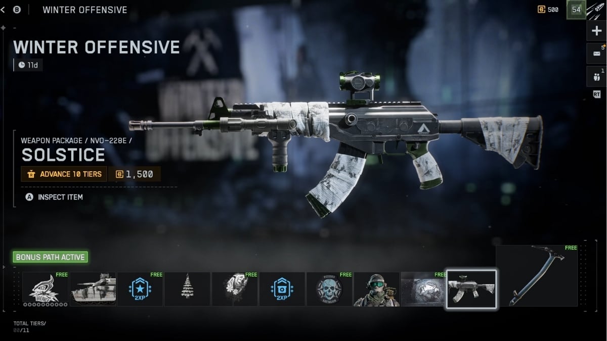 Solstice Weapon Package