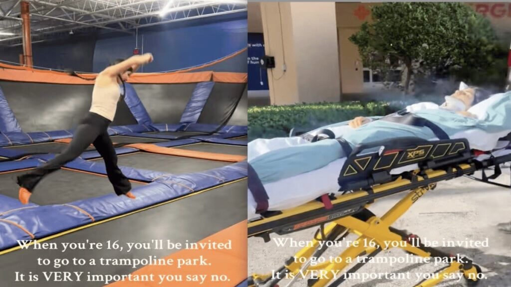 Teen Barely Survives Horrific Accident at Trampoline Park and Shows How Your Life Can Change in the Blink of an Eye