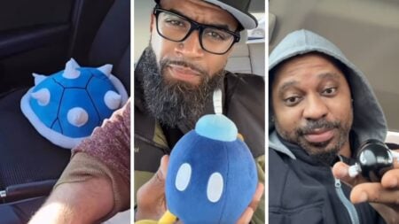 Texas Man Joins Mario Kart Item Trend