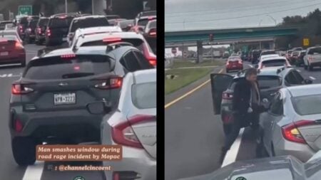 Texas Smash car Window