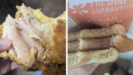 Texas Walmart Poisons Couple Twice With Raw Chicken Sandwiches: ‘Time To Call the Health Department’ Texas Walmart Poisons Couple Twice With Raw Chicken Sandwiches