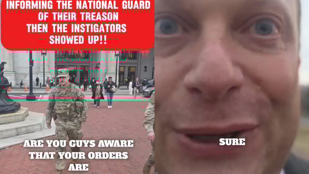 Trump Supporters Step In After Man Confronts National Guard in Washington DC: ‘Republican Voters Are the Real Problem’ Trump Supporters Step In After Man Confronts National Guard in Washington DC: ‘Republican Voters Are the Real Problem’