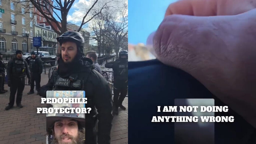 Washington DC Activist Arrested After Insulting Secret Service at White House Protest: ‘You Hurt His Lil Feelings’