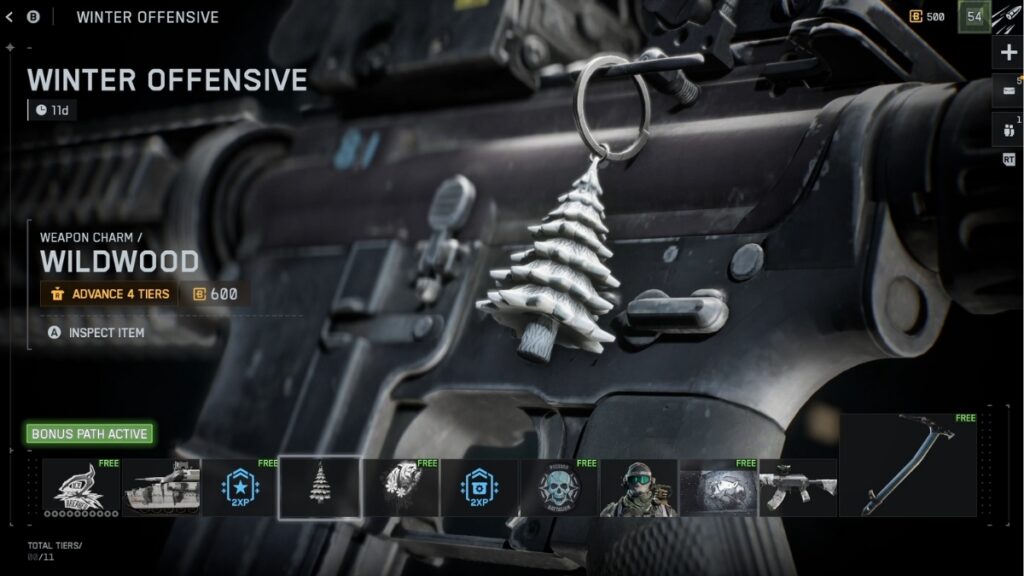Wildwood Weapon Charm