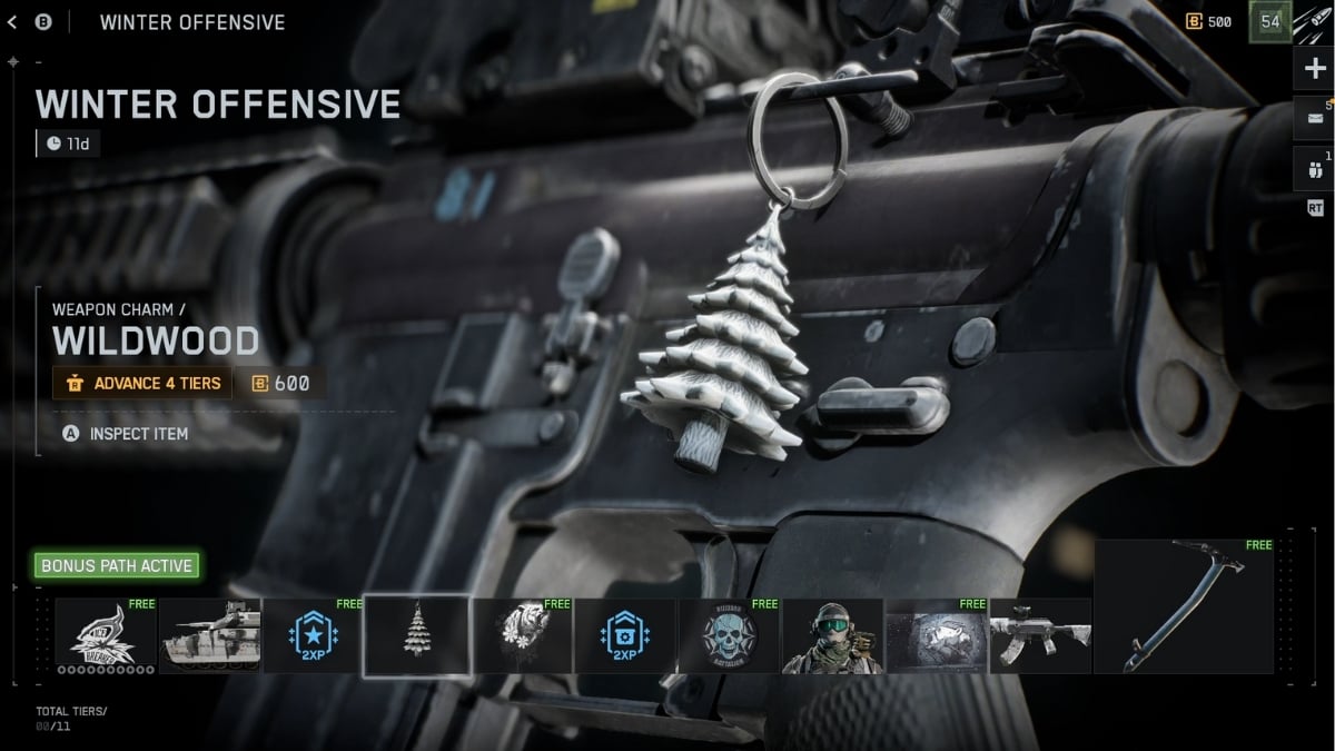 Wildwood Weapon Charm