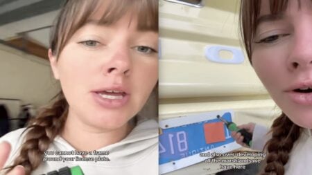 Woman Sarcastically Explains Florida’s Ridiculous New License Plate Law That Could Land People in Jail, ‘I Feel Safer Now’ Woman Sarcastically Explains Florida’s Ridiculous New License Plate Law That Could Land People in Jail