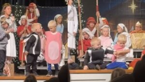 A picture inside the Nevada school.