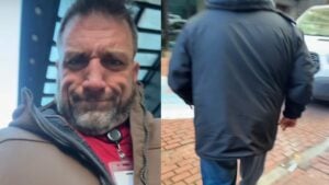 A picture of the Boston man.