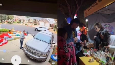 A picture of the California neighborhood.